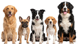 Dogs groomed with Groomit